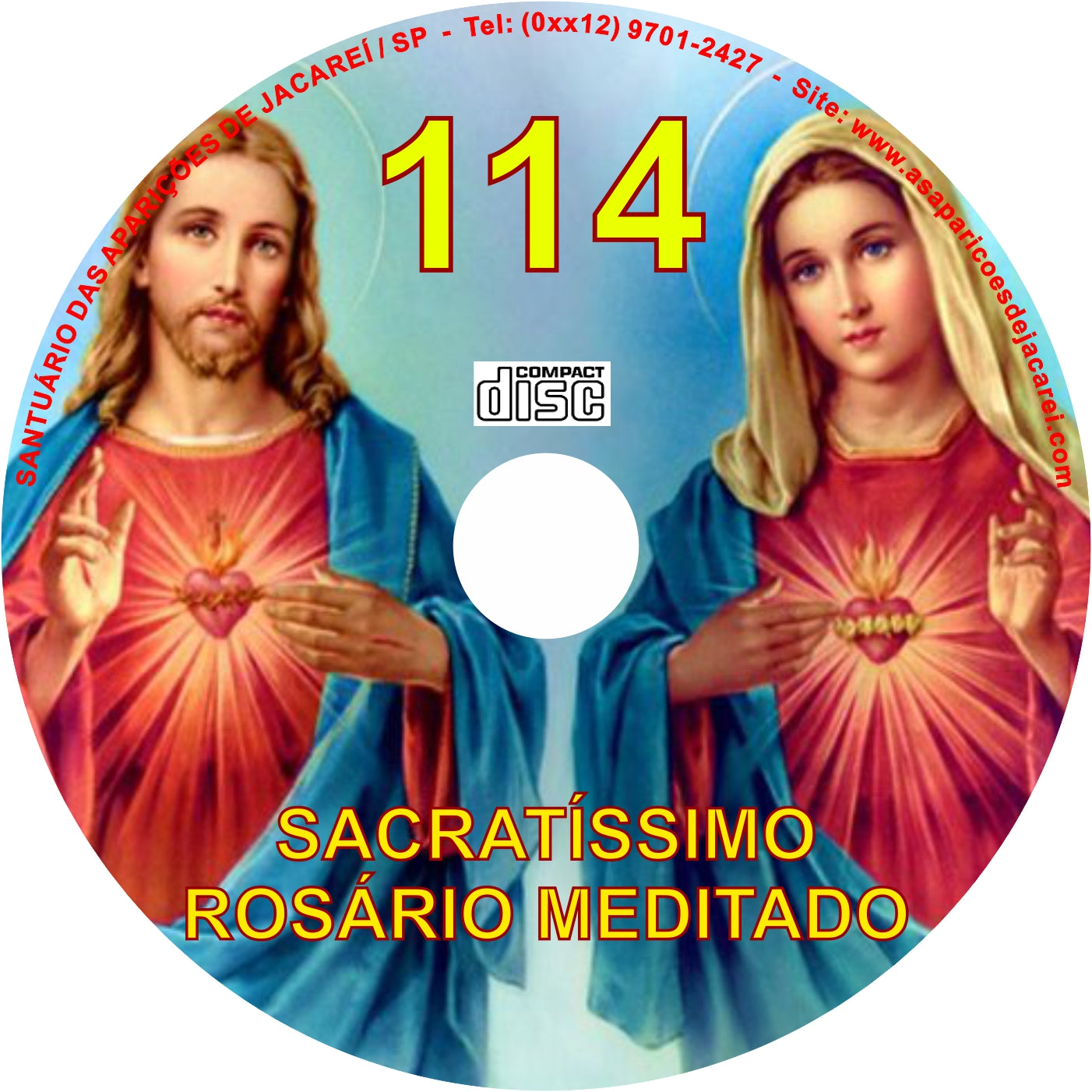 CD Rosário Meditado 114 CD Rosário Meditado 114